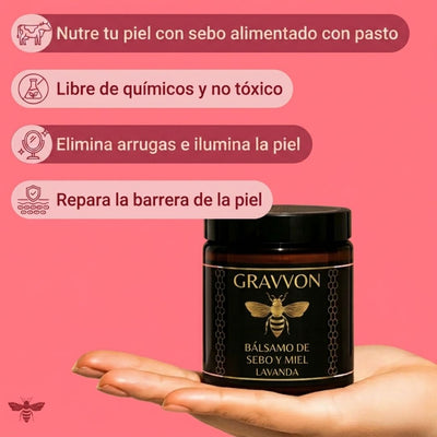 Bálsamo de Sebo y Miel