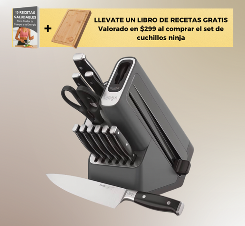 Set de cuchillos Ninja 12 piezas