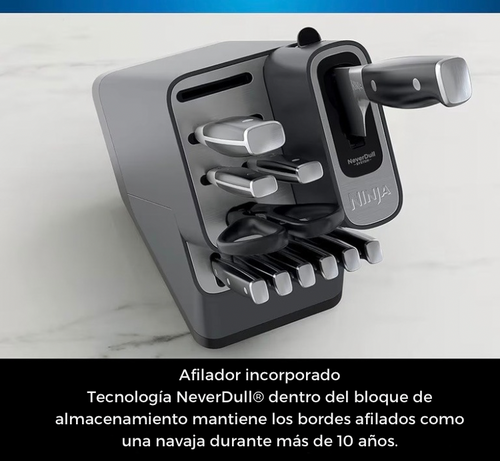 Set de cuchillos Ninja 12 piezas