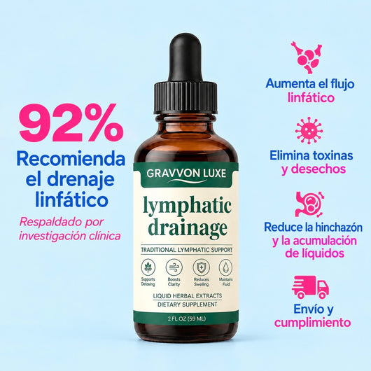 Gotas de drenaje linfático Lymphoria®