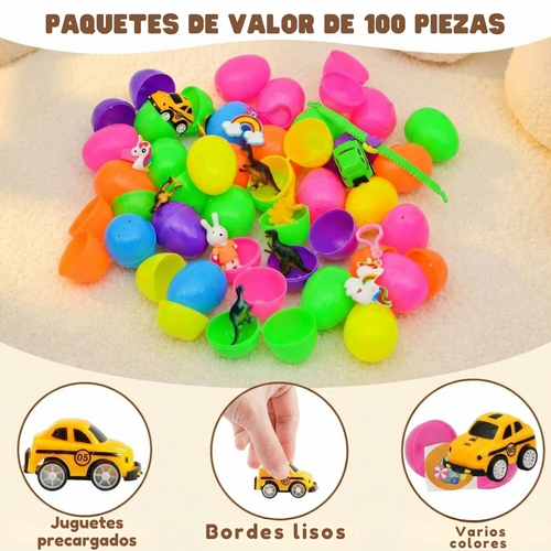 Huevos Maravilla Dolcate - Huevos de Pascua prellenados