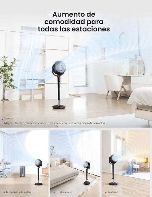 Ventilador dreo 9 velocidades sin sonido