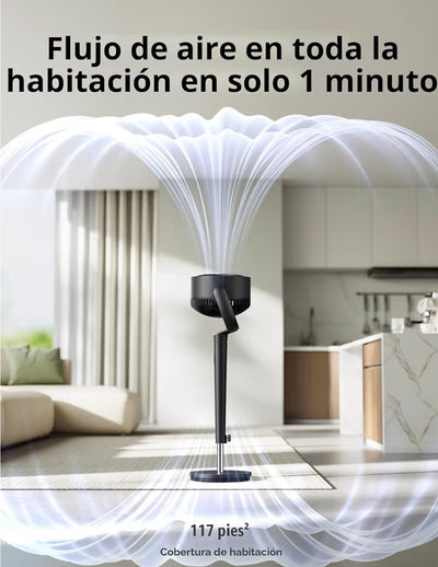 Ventilador dreo 9 velocidades sin sonido