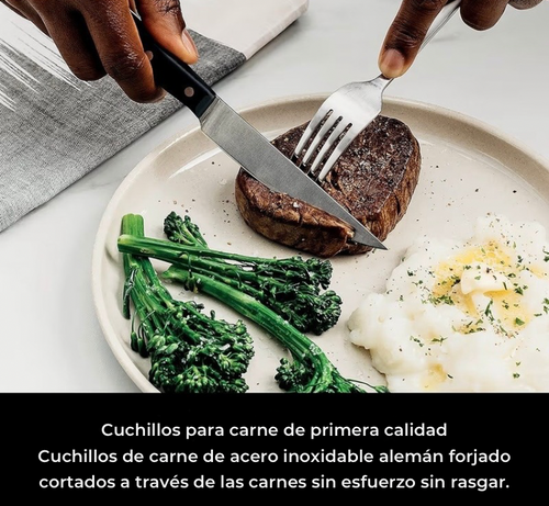 Set de cuchillos Ninja 12 piezas