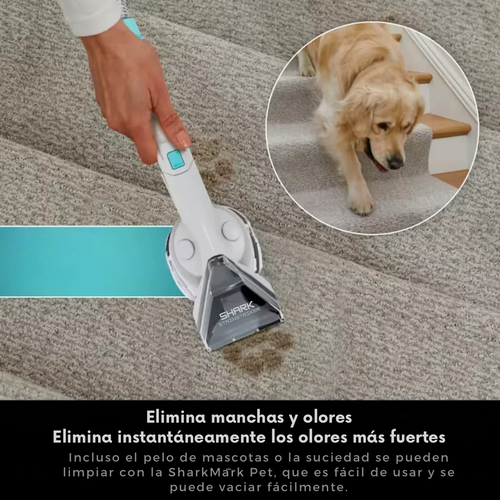 SharkMark elimina las manchas al instante