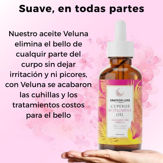 Aceite Veluna™ Gravvon luxe adios al bello al instante