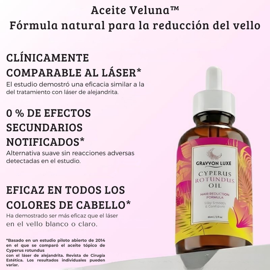 Aceite Veluna™ Gravvon luxe adios al bello al instante