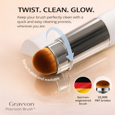 ToneMatch Foundation Stick - Self-Adjusting 2-in-1 Foundation with Integrated Brush