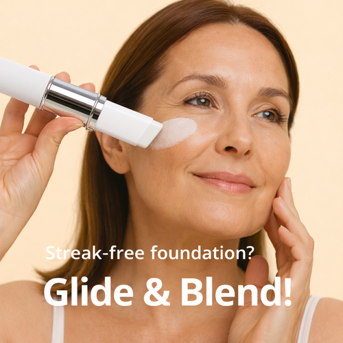 ToneMatch Foundation Stick - Self-Adjusting 2-in-1 Foundation with Integrated Brush
