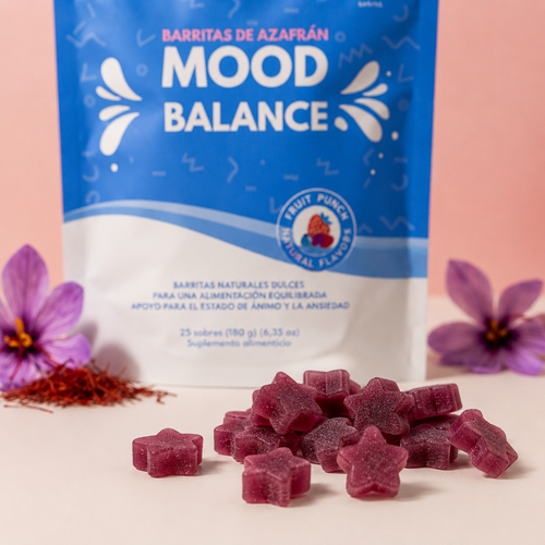 Mood Balance Gravvon Gomitas de azafrán naturales