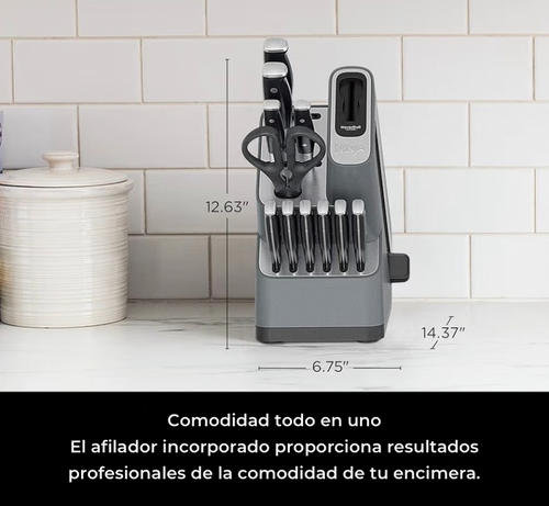 Set de cuchillos Ninja 12 piezas