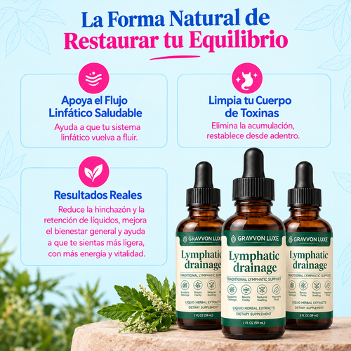 Gotas de drenaje linfático Lymphoria®