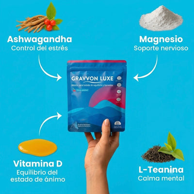 Suplemento Gravvon Equilibrio y bienestar