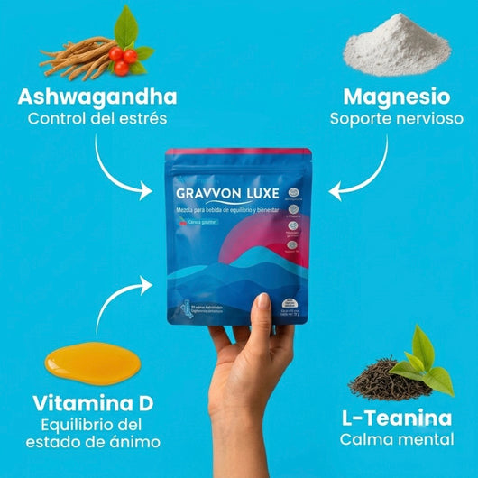 Suplemento Gravvon Equilibrio y bienestar