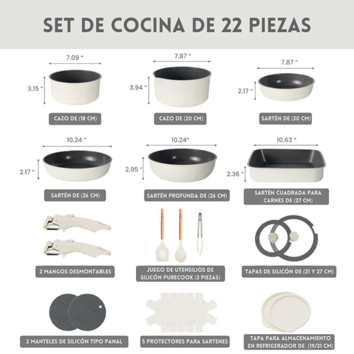 CeramiPro™ Set 22-Piezas