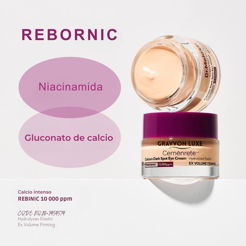 Crema para contorno de ojos Gravvon Luxe Adiós ojeras visibles