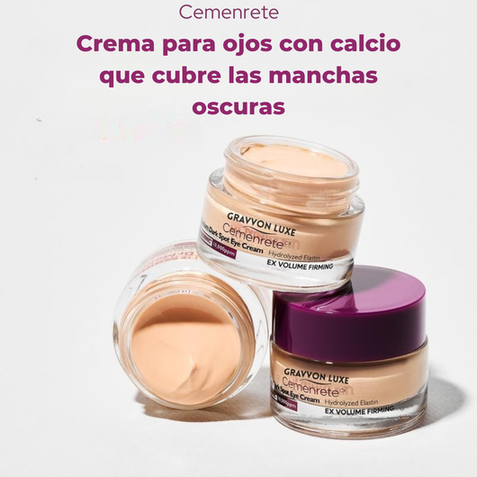 Crema para contorno de ojos Gravvon Luxe Adiós ojeras visibles